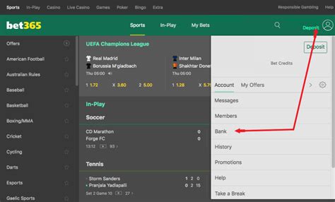 how to withdraw from bet365 Visit the official bet365 site and log into your registered account by entering your user name and password